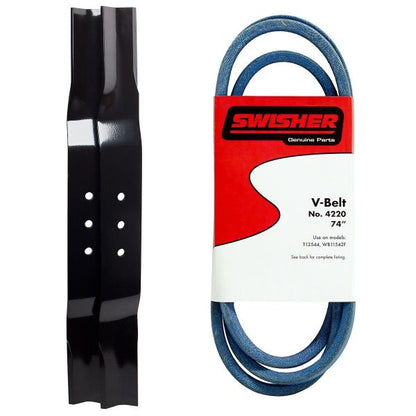 Swisher Hitch Coupler & Finish Cut Service Kits | Models 18915, 21053-21058, 20954 | 44", 60", 66" Width | OEM Replacement Parts for Rough Cut & Finish Cut Mowers | Horsepower 15 To 20 HP | ATV & UTV