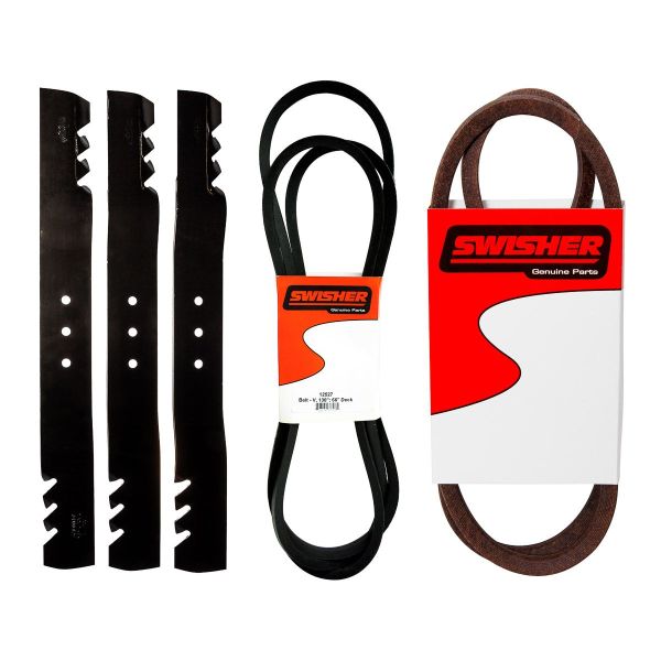 Swisher Hitch Coupler & Finish Cut Service Kits | Models 18915, 21053-21058, 20954 | 44", 60", 66" Width | OEM Replacement Parts for Rough Cut & Finish Cut Mowers | Horsepower 15 To 20 HP | ATV & UTV