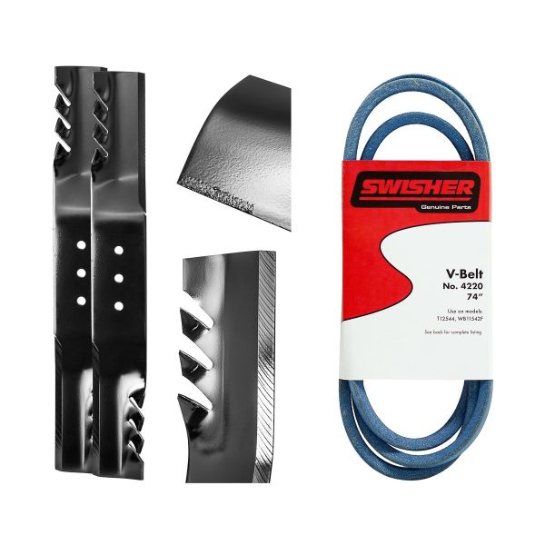 Swisher Hitch Coupler & Finish Cut Service Kits | Models 18915, 21053-21058, 20954 | 44", 60", 66" Width | OEM Replacement Parts for Rough Cut & Finish Cut Mowers | Horsepower 15 To 20 HP | ATV & UTV