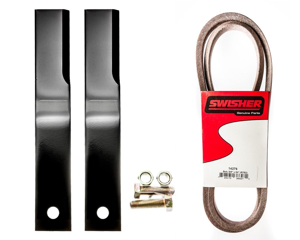 Swisher Mower Accessory & Service Kit Collection | Tow Hitch & Coupler Upgrades + 44" & 52" Rough Cut Service Kits | For Swisher Rough Cut & Finish Cut Mowers