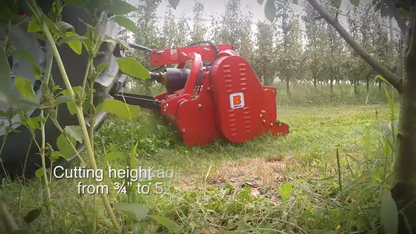 Befco | Destroyer Flail Shredder | Model D90 Series | Width 60" To 88" | Horsepower 40–90 HP | Side-Shift | Horsepower 40–90 HP | For Tractor