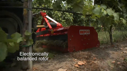 Befco | Hurricane Flail Mower | Model H70 Series | 60" To 88" Width | Cat. 1 & 2 Quick Hitch | Horsepower30 To 70 HP | For Tractor