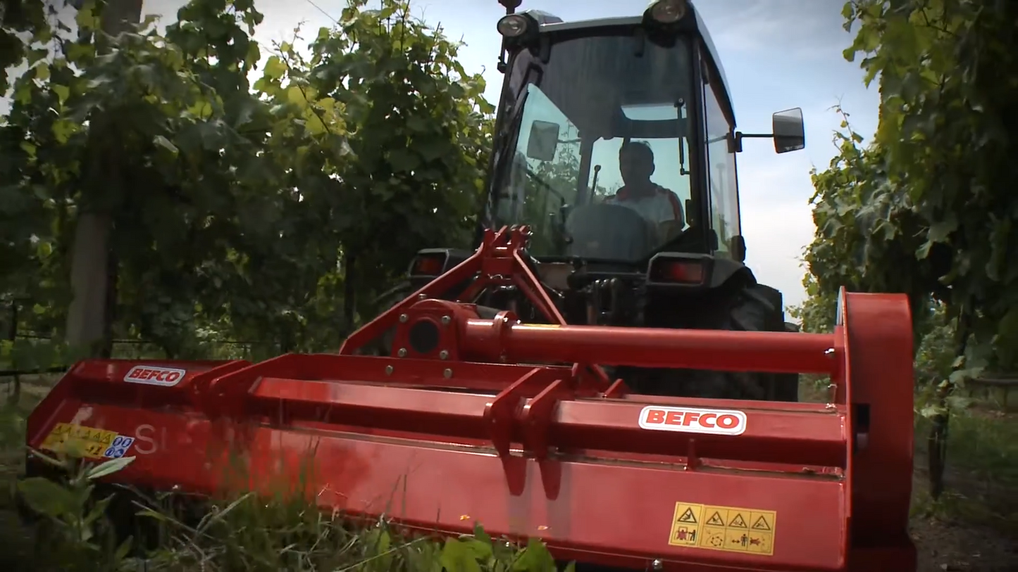 Befco | Hurricane Flail Mower | Model H70 Series | 60" To 88" Width | Cat. 1 & 2 Quick Hitch | Horsepower30 To 70 HP | For Tractor