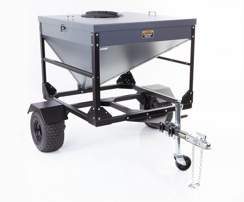 Swisher Hobby Farm Pro Drop Feeder | Model 21500 | 20 CuFt Capacity | 1,000 lb. Max Weight | Horsepower 10 To 20 HP | For ATV, UTV, Tractor, & Lawn Mower