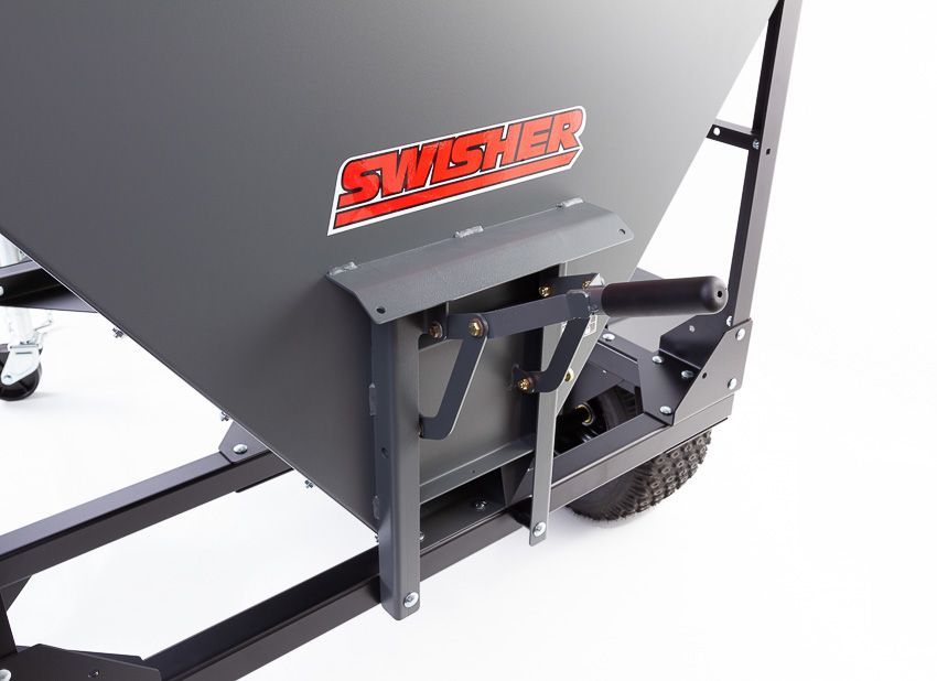 Swisher Hobby Farm Pro Drop Feeder | Model 21500 | 20 CuFt Capacity | 1,000 lb. Max Weight | Horsepower 10 To 20 HP | For ATV, UTV, Tractor, & Lawn Mower
