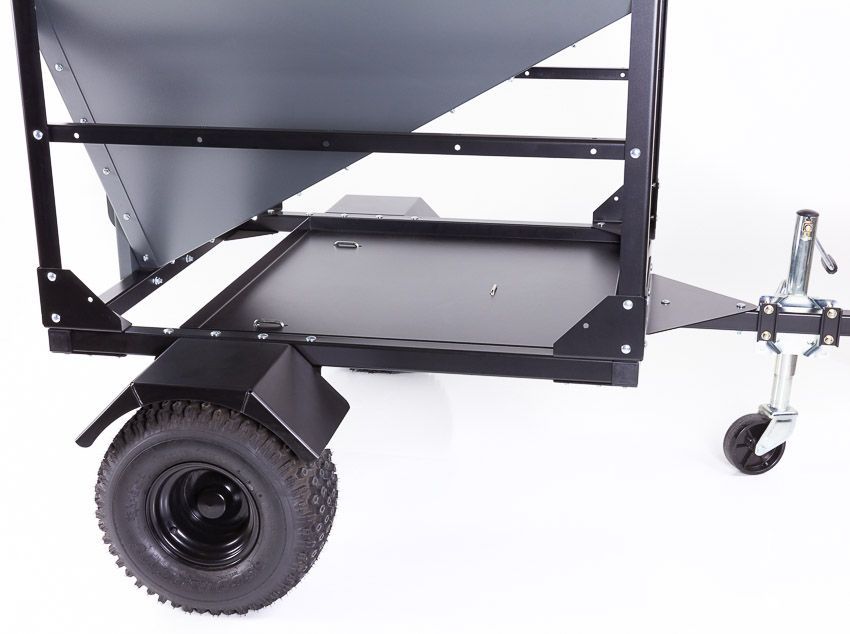 Swisher Hobby Farm Pro Drop Feeder | Model 21500 | 20 CuFt Capacity | 1,000 lb. Max Weight | Horsepower 10 To 20 HP | For ATV, UTV, Tractor, & Lawn Mower