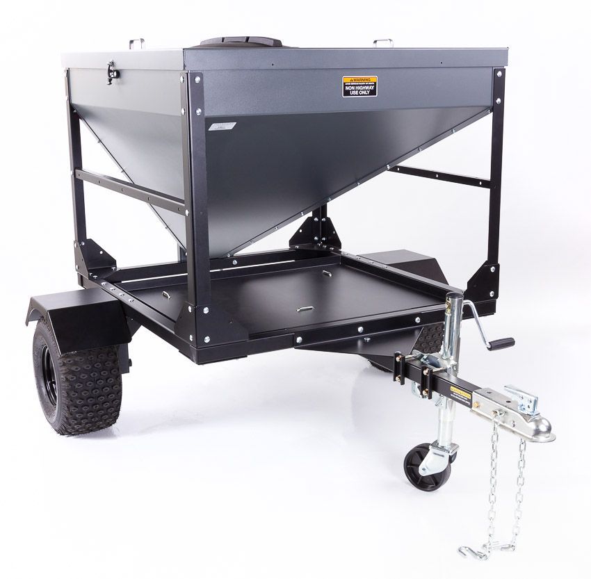 Swisher Hobby Farm Pro Drop Feeder | Model 21500 | 20 CuFt Capacity | 1,000 lb. Max Weight | Horsepower 10 To 20 HP | For ATV, UTV, Tractor, & Lawn Mower