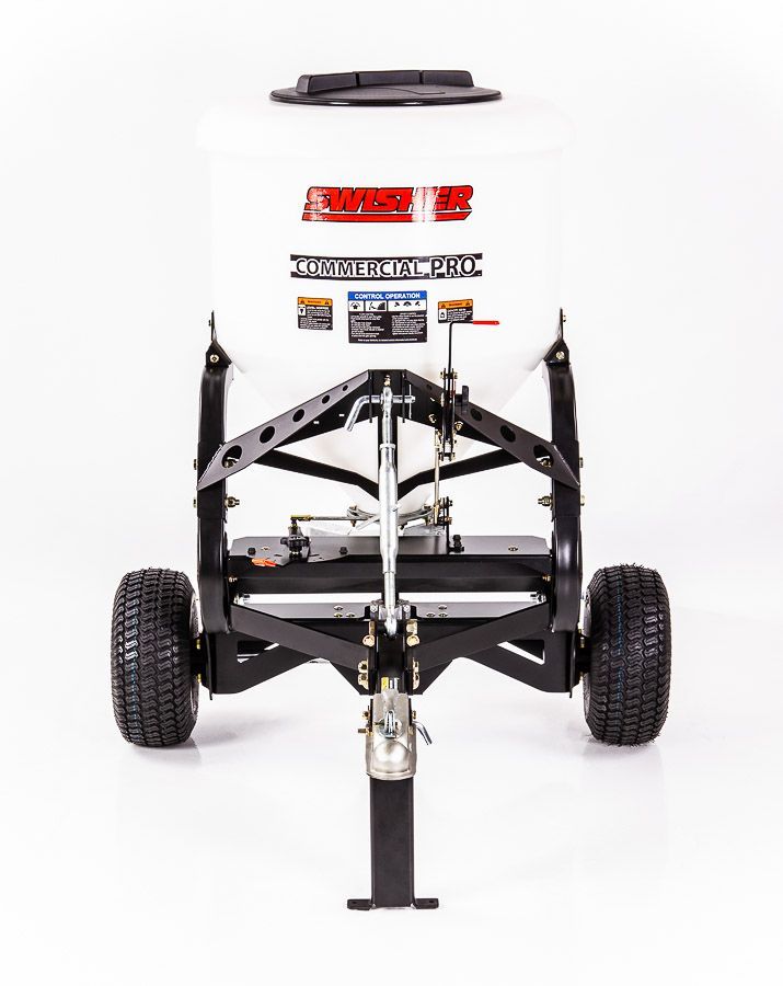 Swisher Hobby Farm Pro Tow-Behind Commercial Spreader | Model 22000 | 52-Gallon | 600 lb Capacity | 15" Spinner Disc | Horsepower 10 To 20 HP | For Tractor, ATV & UTV
