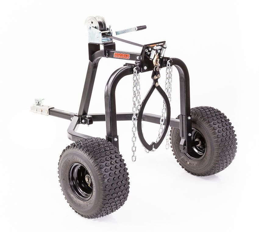 Swisher ATV Log Skidder | Model 22020 | 1200 lb Capacity | 18" Tires | 2" Ball Coupler | Horsepower 15 To 20 HP | For ATV & UTV