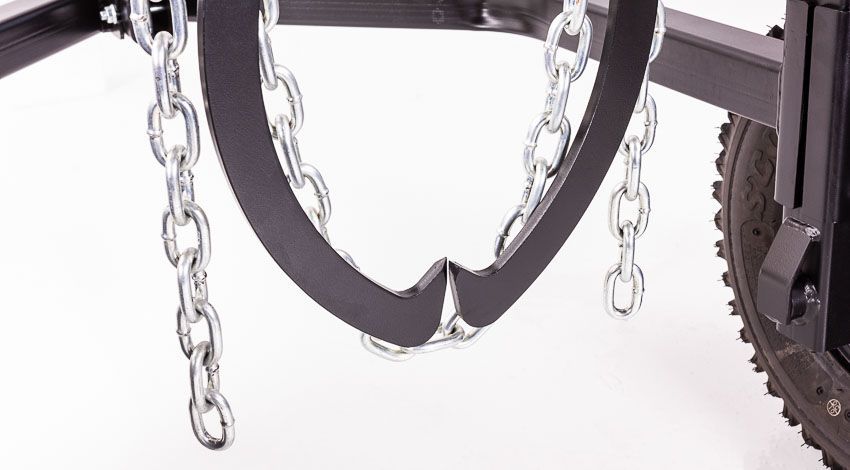 Swisher ATV Log Skidder | Model 22020 | 1200 lb Capacity | 18" Tires | 2" Ball Coupler | Horsepower 15 To 20 HP | For ATV & UTV