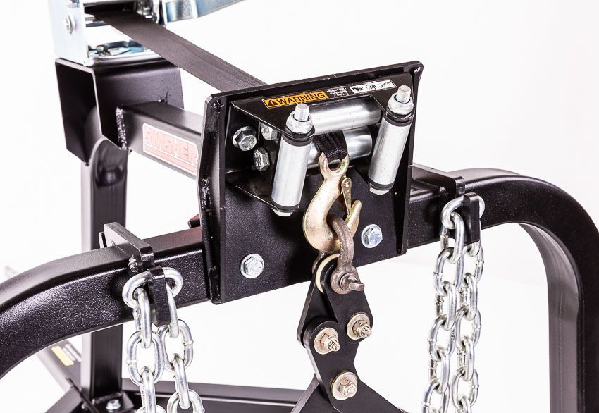 Swisher ATV Log Skidder | Model 22020 | 1200 lb Capacity | 18" Tires | 2" Ball Coupler | Horsepower 15 To 20 HP | For ATV & UTV