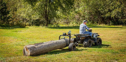 Swisher ATV Log Skidder | Model 22020 | 1200 lb Capacity | 18" Tires | 2" Ball Coupler | Horsepower 15 To 20 HP | For ATV & UTV