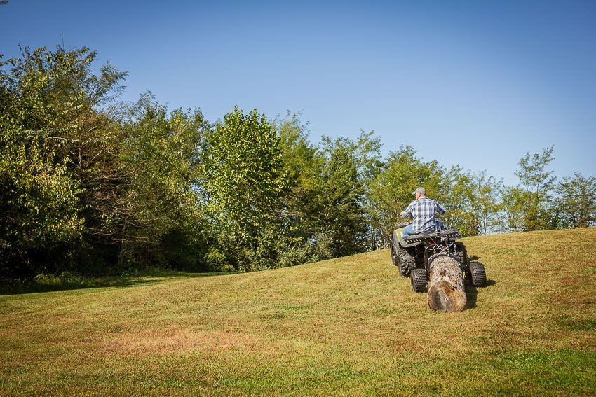 Swisher ATV Log Skidder | Model 22020 | 1200 lb Capacity | 18" Tires | 2" Ball Coupler | Horsepower 15 To 20 HP | For ATV & UTV