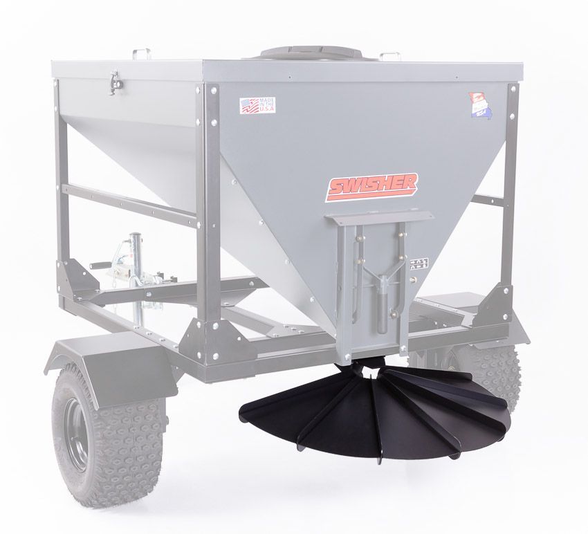 Swisher Hobby Farm Pro Drop Feeder | Model 21500 | 20 CuFt Capacity | 1,000 lb. Max Weight | Horsepower 10 To 20 HP | For ATV, UTV, Tractor, & Lawn Mower