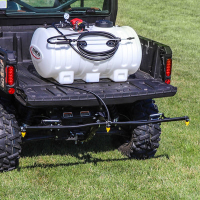 Fimco ATV/UTV Sprayer with 3-Nozzle Folding Steel Boom | Tank Capacity 45-Gallons | For ATVs/UTVs