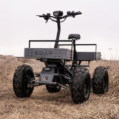 XiDAR Spyder Series | X2 & E‑Quad | Width 40–42.5" | 32.5 MPH | Battery 60V/50AH