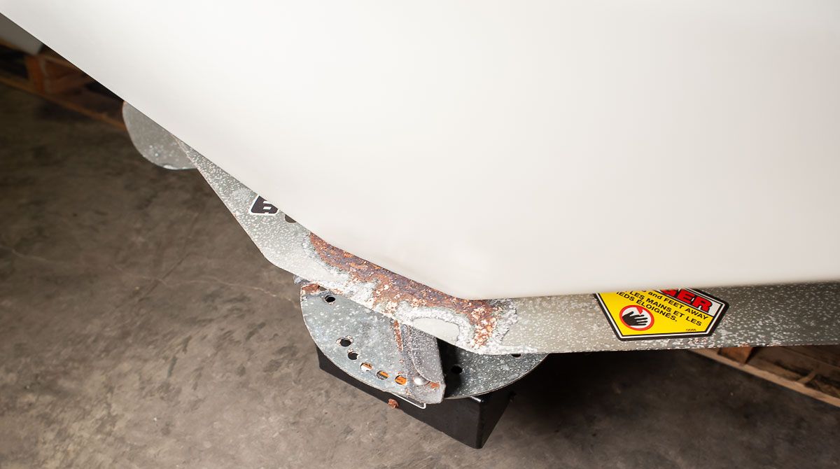 Swisher Commercial Truck Spreader | Model 22340-B | 25 Gallon Hopper | 1/3 HP Electric Motor | Up to 35 ft. Spread Width | Horsepower 15 To 20 HP | For Trucks & ATVs