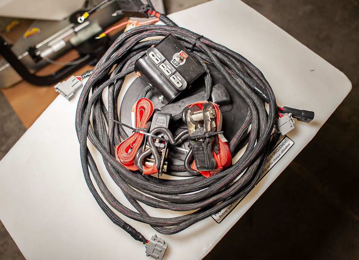 Swisher Commercial Truck Spreader | Model 22340-B | 25 Gallon Hopper | 1/3 HP Electric Motor | Up to 35 ft. Spread Width | Horsepower 15 To 20 HP | For Trucks & ATVs