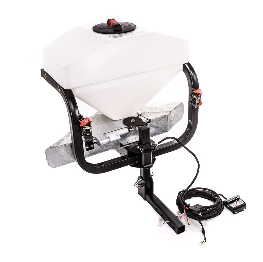 Swisher Commercial Truck Spreader | Model 22340 | Spread Width 35' | Hopper Capacity 25-Gallon | Horsepower 10-20 HP | For Trucks