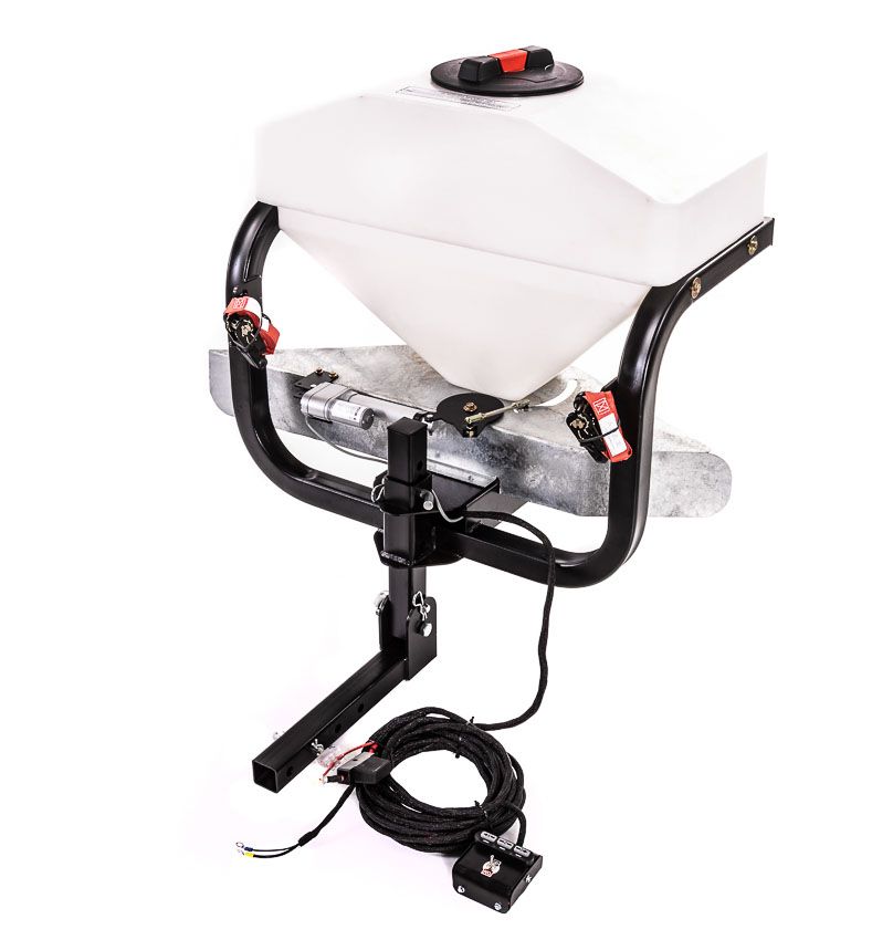 Swisher Commercial Truck Spreader | Model 22340 | Spread Width 35' | Hopper Capacity 25-Gallon | Horsepower 10-20 HP | For Trucks