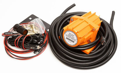 Swisher Commercial Pro Truck Spreader with Vibrator | Model 22511 | 25-Gallon Hopper | 80 lbs Vibrator Force | Universal 2"x2" Receiver Mount | Horsepower 10 To 20 HP | For Trucks & UTVs