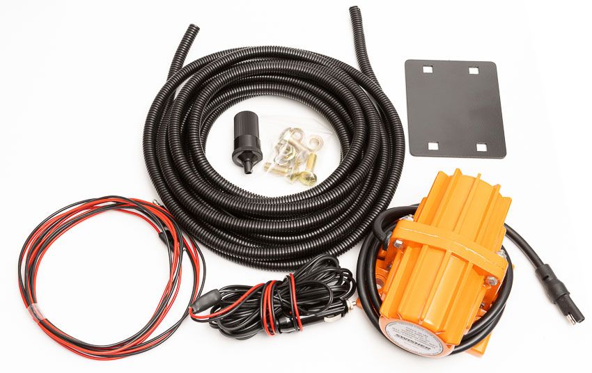 Swisher Commercial Pro Truck Spreader with Vibrator | Model 22511 | 25-Gallon Hopper | 80 lbs Vibrator Force | Universal 2"x2" Receiver Mount | Horsepower 10 To 20 HP | For Trucks & UTVs