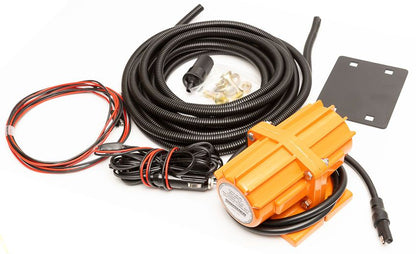 Swisher Commercial Pro Truck Spreader with Vibrator | Model 22511 | 25-Gallon Hopper | 80 lbs Vibrator Force | Universal 2"x2" Receiver Mount | Horsepower 10 To 20 HP | For Trucks & UTVs