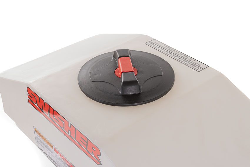 Swisher Commercial Pro Truck Spreader with Vibrator | Model 22511 | 25-Gallon Hopper | 80 lbs Vibrator Force | Universal 2"x2" Receiver Mount | Horsepower 10 To 20 HP | For Trucks & UTVs