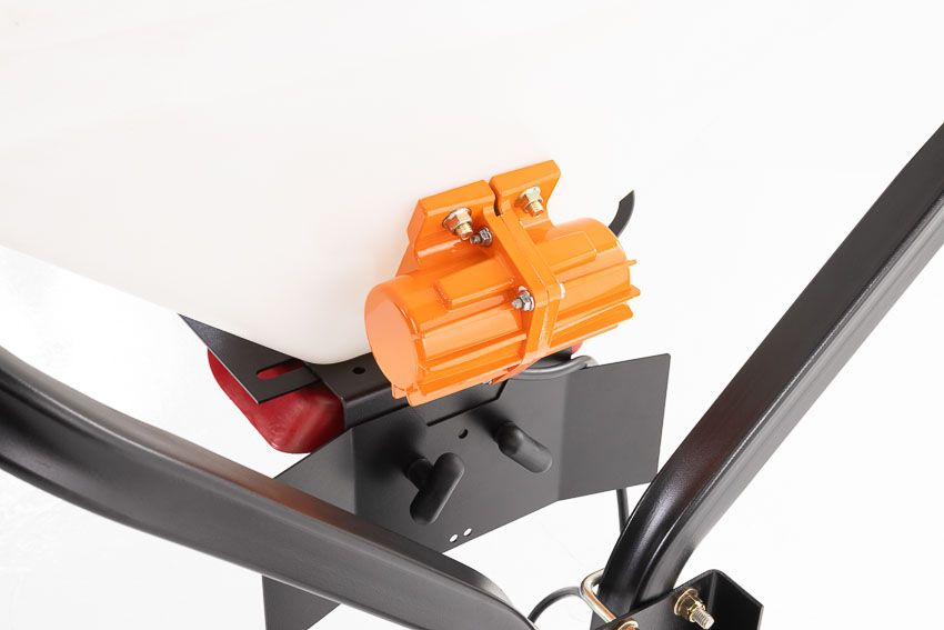 Swisher Commercial Pro Truck Spreader with Vibrator | Model 22511 | 25-Gallon Hopper | 80 lbs Vibrator Force | Universal 2"x2" Receiver Mount | Horsepower 10 To 20 HP | For Trucks & UTVs