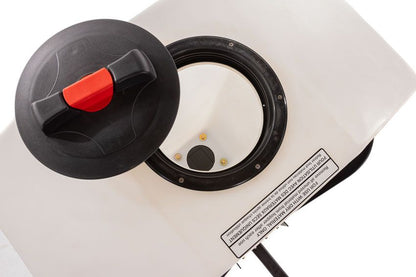 Swisher Commercial Pro Truck Spreader with Vibrator | Model 22511 | 25-Gallon Hopper | 80 lbs Vibrator Force | Universal 2"x2" Receiver Mount | Horsepower 10 To 20 HP | For Trucks & UTVs