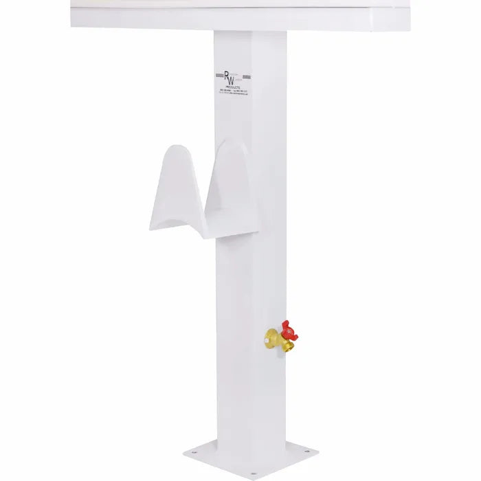 RIO MARINE CUSTOMS FISH CLEANING STATION WITH PEDESTAL LEG