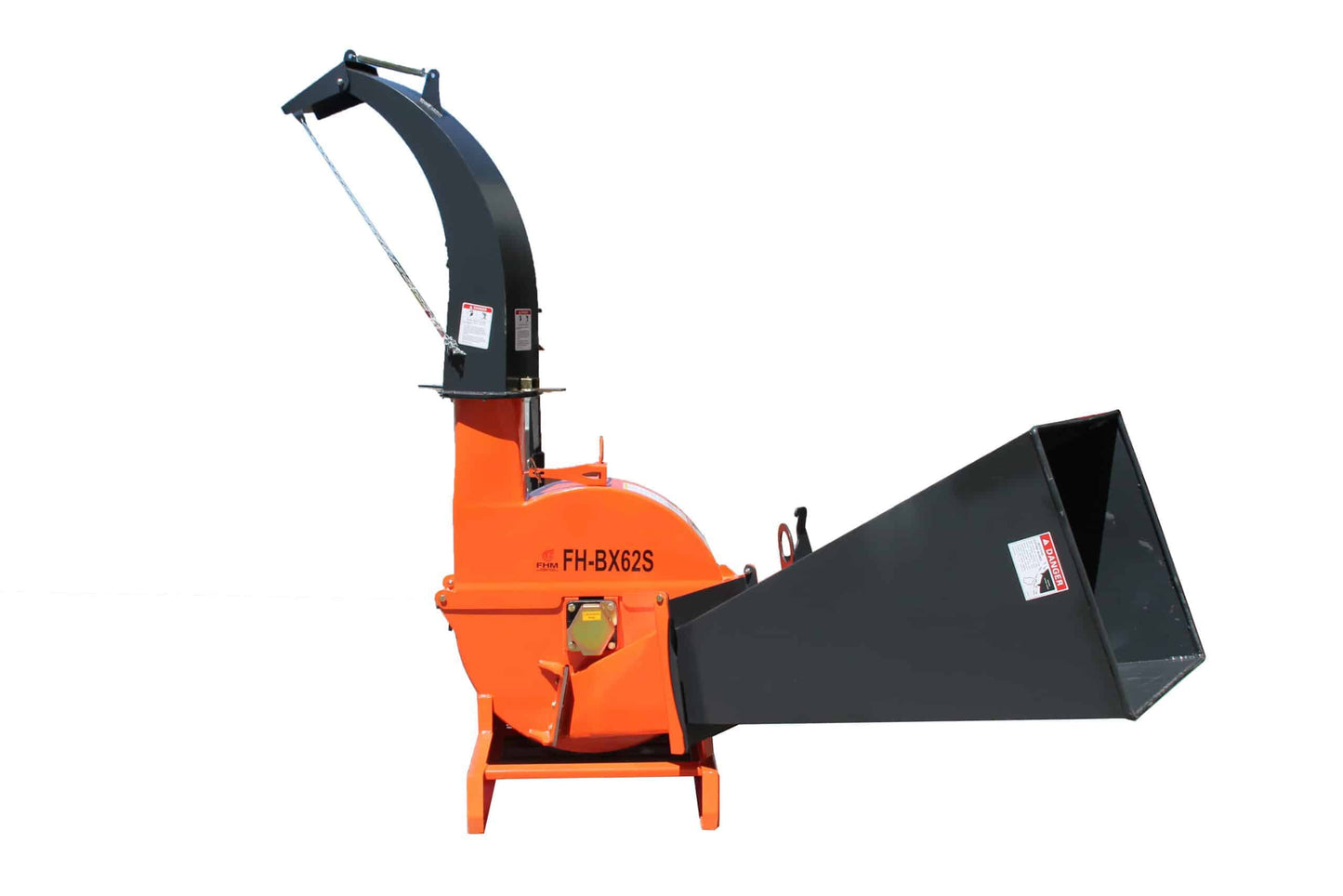 Farmer Helper FH-BX62S 7” Self Feeding Wood Chipper | 7"x12" Chpping Capacity | 30-100 HP for Tractor