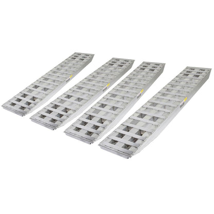 Heavy Duty Ramps Flatbed Trailer Ramp Kit | Model 23-18-192-FLAT-BED-Kit-STSS | Size 18" W x 16' L | 23,500 lb. | Horsepower 23 HP | For Trucks