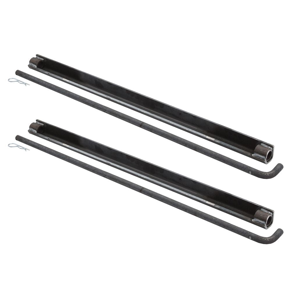 Heavy Duty Ramps Flatbed Trailer Ramp Kit | Model 23-18-192-FLAT-BED-Kit-STSS | Size 18" W x 16' L | 23,500 lb. | Horsepower 23 HP | For Trucks