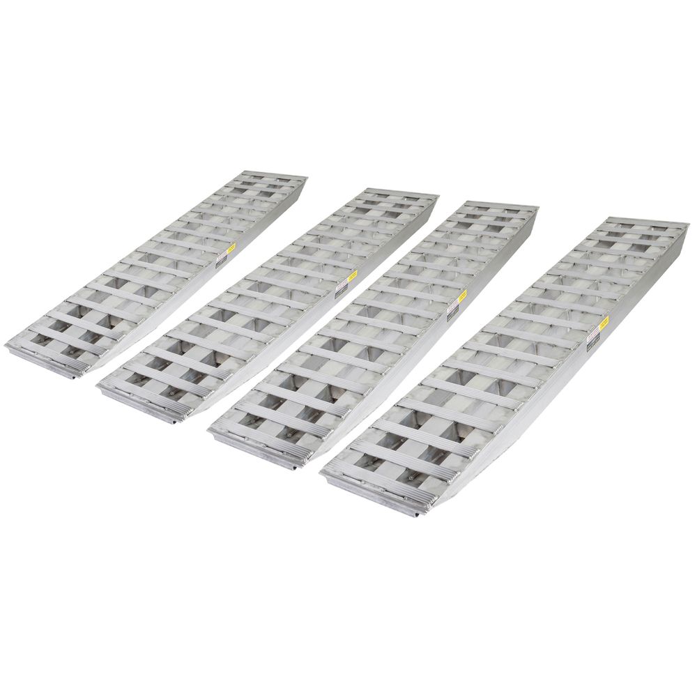 Heavy Duty Ramps Flatbed Trailer Ramp Kit | Model 23-18-192-FLAT-BED-Kit | Size 16' L x 18" W | Horsepower 23 HP | For Trucks