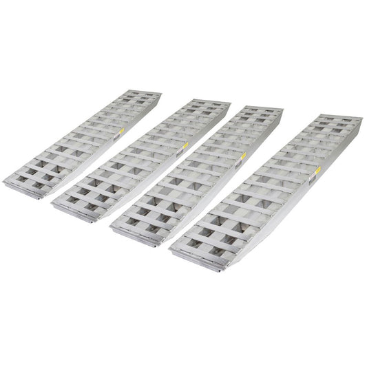 Heavy Duty Ramps Flatbed Trailer Ramp Kit | Model 23-18-192-FLAT-BED-Kit | Size 16' L x 18" W | Horsepower 23 HP | For Trucks