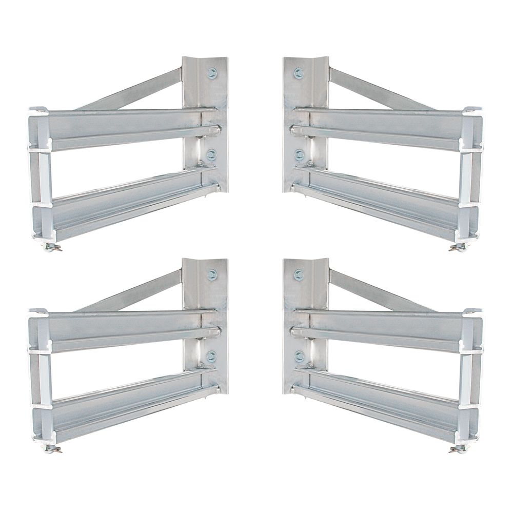 Heavy Duty Ramps Flatbed Trailer Ramp Kit | Model 23-18-192-FLAT-BED-Kit | Size 16' L x 18" W | Horsepower 23 HP | For Trucks