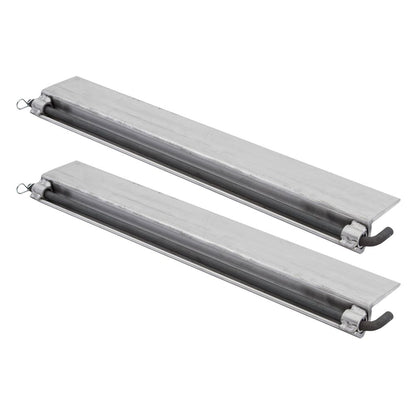 Heavy Duty Ramps Flatbed Trailer Ramp Kit | Model 23-18-192-FLAT-BED-Kit | Size 16' L x 18" W | Horsepower 23 HP | For Trucks