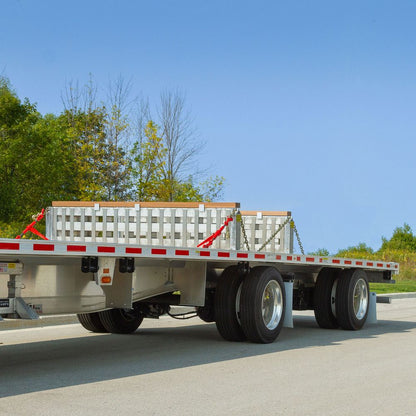Heavy Duty Ramps 2 Bunk Load Leveler / 2 Ramp System | Model 23-20-096-02-02-MLL-2 | Size 8' L x 20" W | 23,500 lb. Capacity | Horsepower 23 HP | For 102" Step Deck Trailers with 20" Drop