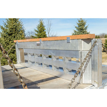 Heavy Duty Ramps 2 Bunk Load Leveler / 2 Ramp System | Model 23-24-096-02-02-MLL-2 | Size 8' L x 18" W | 23,500 lb. Capacity | Horsepower 23 HP | For 102" Step Deck Trailers with 24" Drop
