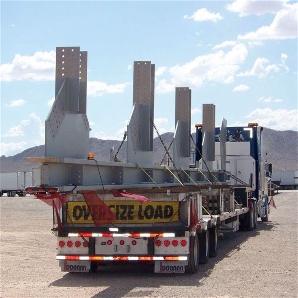 Heavy Duty Ramps 4 Bunk Load Leveler / 4 Ramp System | Model 23-24-192-02-02-MLL-4 | 8' L x 18" W | 23,500 lb. Capacity | Horsepower 23 HP | For 24" Step Deck Trailers