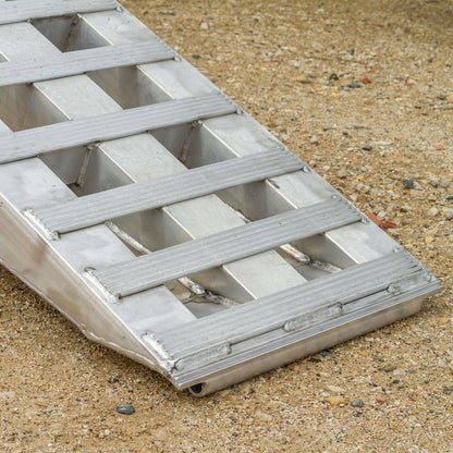 Brand Heavy Duty Ramps 2 Bunk Load Leveler / 2 Ramp System | Model 23-26-096-02-02-MLL-2 | 8' L x 20" W | 23,500 lb. Capacity | Horsepower 23 HP | For 102" W Step Deck Trailers