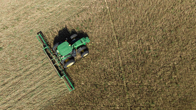 Harrell Ag | Crop Roller Crimper | Model 4 & 6 Row Rigid Frame | Cover Crop Termination System | HorsePower 80-300 HP | For Tractors