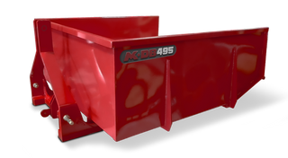 MK Martin | Dump Box 3PH Hitch | Model DB395 & DB495 | 10-30 Cu.Ft Capacity | Heavy Duty Tubular Subframe | For (Cat 1 Hitch) Tractors