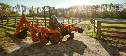 KIOTI | Hydrostatic Compact Tractor with Loader | CS Series | CS2510 | 46.7" Width | 24.5 HP | For Compact Farming & Landscaping