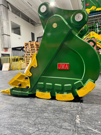 JMA Attachments Severe Duty Bucket | Bucket Width 24″ & 72" Inches | For 30 – 50 Tons Excavators