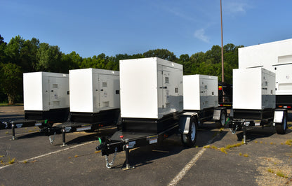 Taylor Power System Trailer Mounted Mobile Generator | Model TM-45 | Horsepower 66 HP | Standby Power 45kW