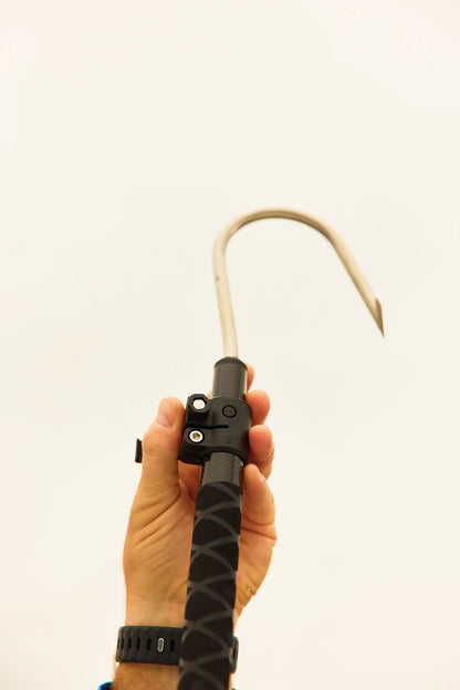 Gemlux Collapsible Carbon Fiber Gaffs | Gaff Size 6", 8" & 12" Ft | For Landing Fish