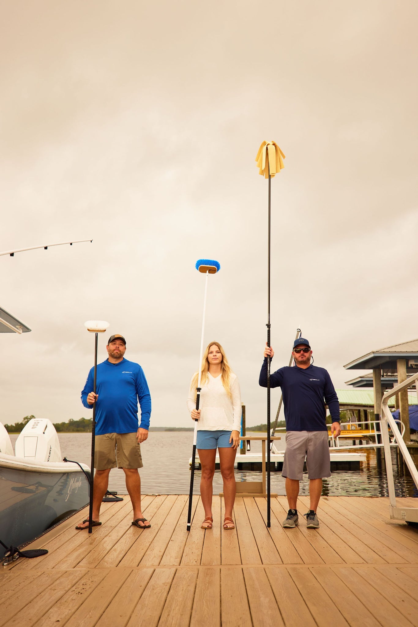 Gemlux Collapsible Carbon Fiber Accessory Pole | Extension Length Size 6', 8' & 12' Ft | For Landing Fish
