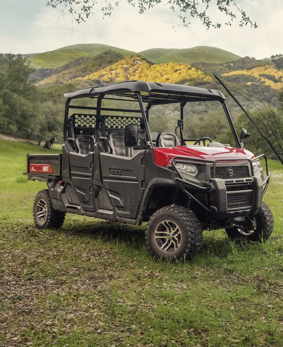 Kioti K9 2440 Utility Vehicle Diesel Engine | Two-Row Seating, 4WD Capability